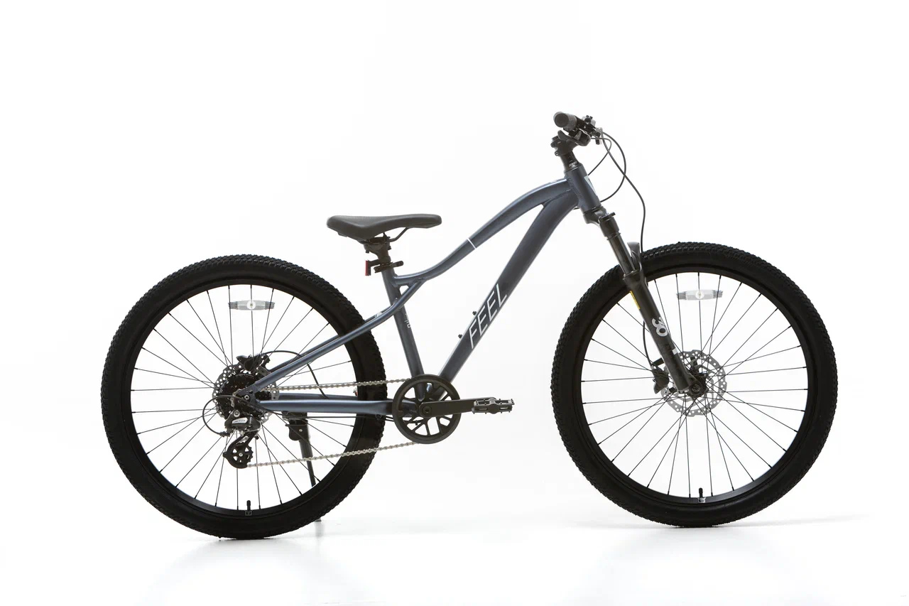 Велосипед 26" FEEL Max рама 13"/8s Cерый-белый