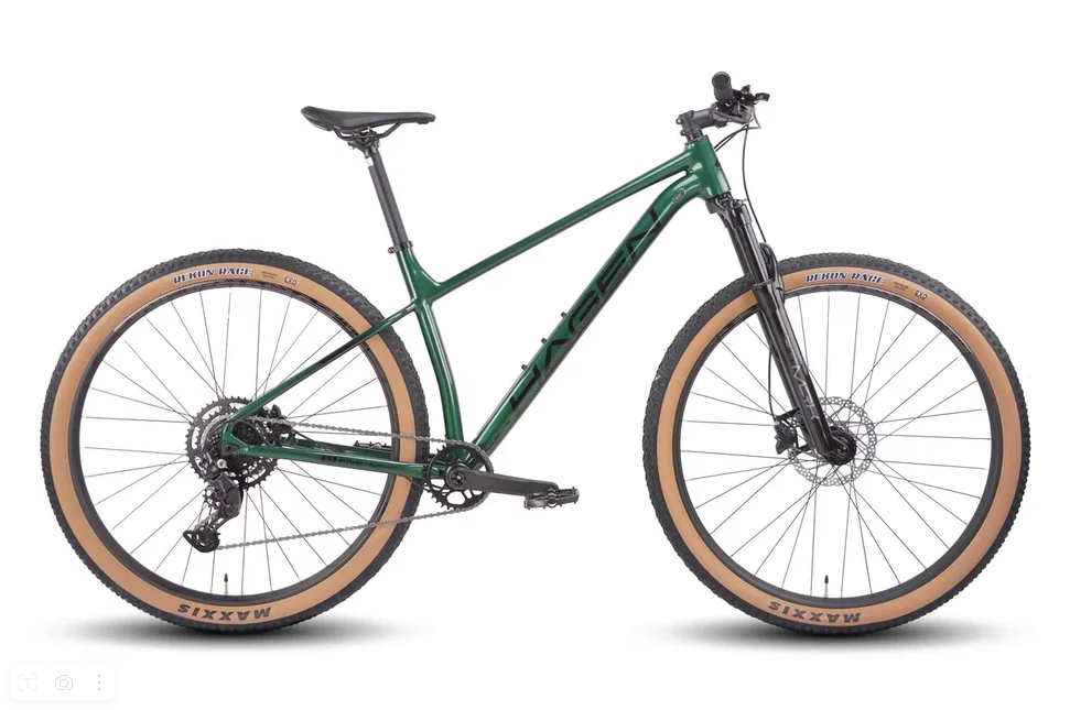 Велосипед 29" Hagen 5.9 рама S 16" Темный зеленый, металлик 2025
