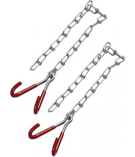 Подвесная цепь с крюками для хранения вело (2 шт.) P661