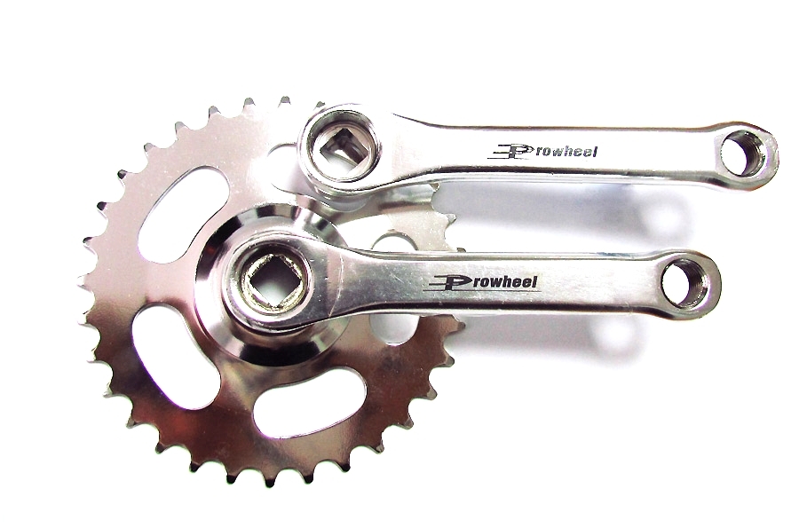 Шатуны Prowheel-127 на детский велосипед. 32т. хром