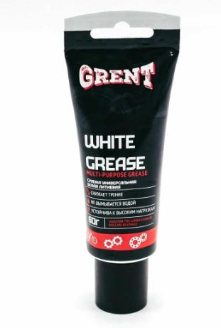 Смазка белая литиевая GRENT WHITE GREASE 60гр