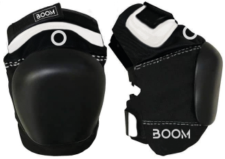 Наколенники "BOOM" PRO (Цвет :черный/белый) размер M