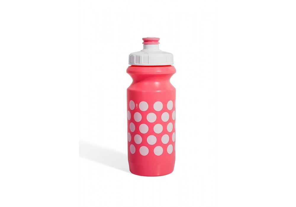 Фляга Green Cycle Polka Dot 600ml с Big Flow valve, LDPI light pink nipple/ white matt cap/li