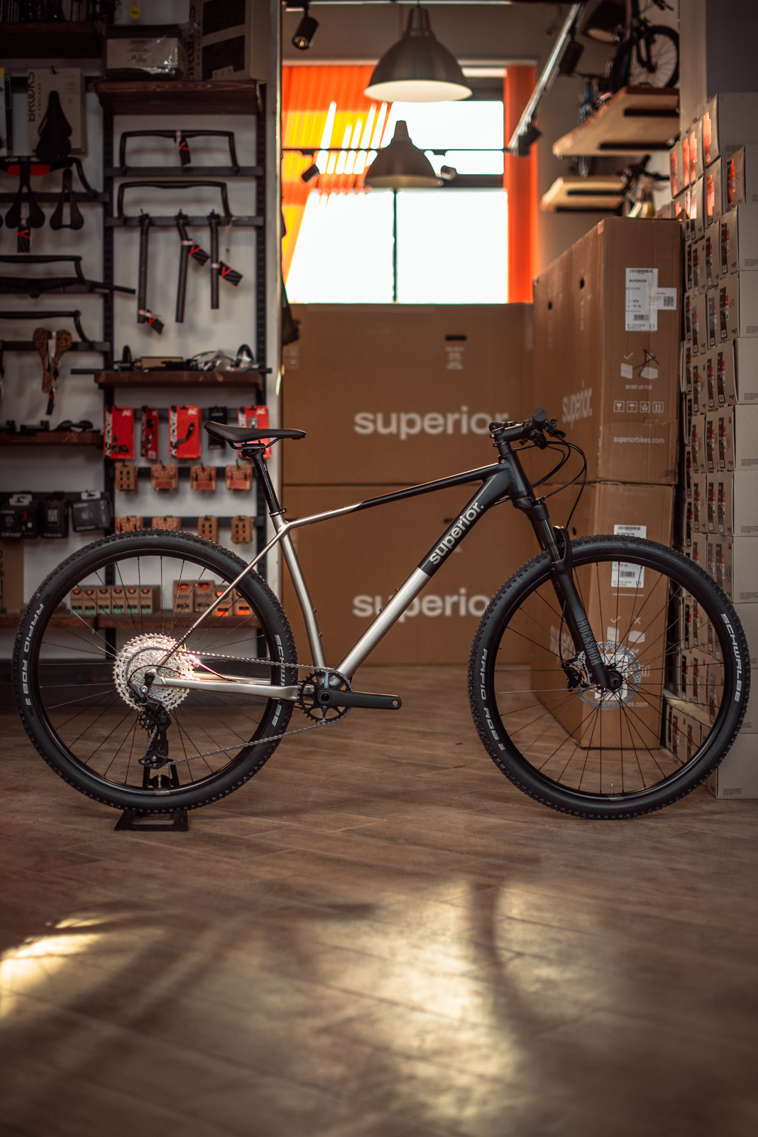 Велосипед Superior XP 6.1 рама S Matte Grey/Black