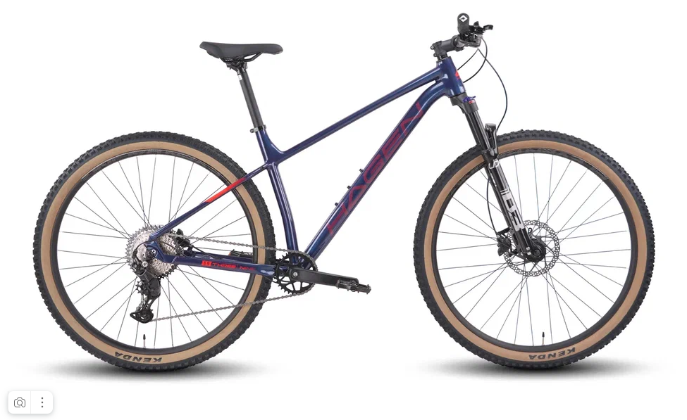 Велосипед 27.5" Hagen 3.9 рама S 16" Штормовой синий 2025
