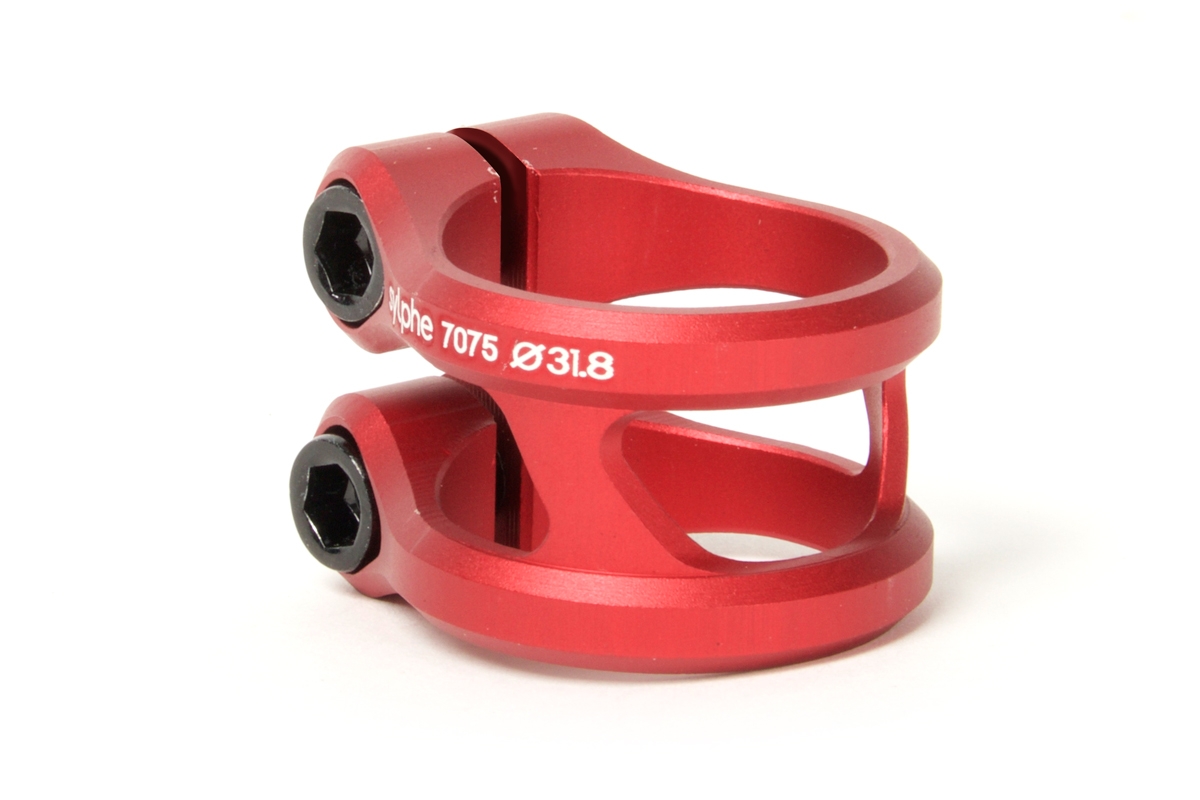 Зажим Ethic sylphe double clamp 31.8 red