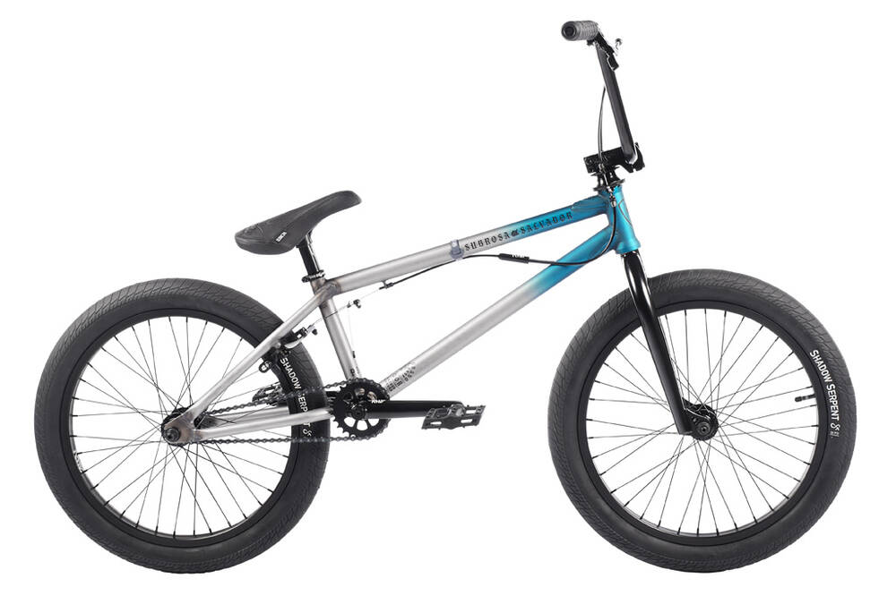 Велосипед 20" Subrosa Salvador Park BMX 2022 (20,5" (некрашеный / бирюзовый) арт: 539-12244)