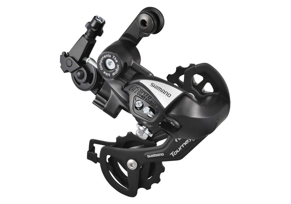 Переключатель задний Shimano RD-TX55 черный