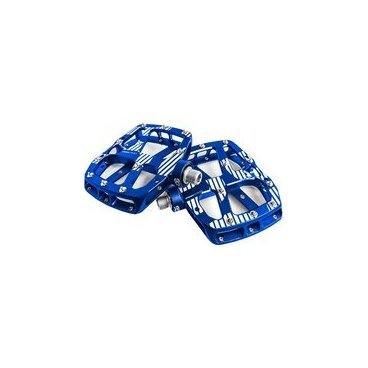 Педали E Thirteen Plus Flat Pedal Aluminum Body 22 Pins Blue (PD2UPA-102)