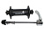 Втулка передняя Alivio Shimano,HB-MC12,32 отв.8/9ск,QR 133мм.	черная