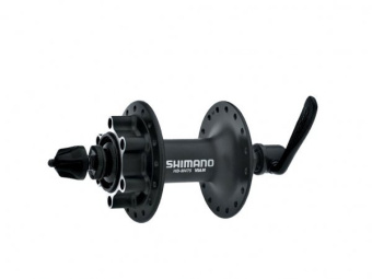 Втулка передняя Shimano HB-M475 36 отв 6-болт QR черн.