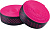 Обмотка на руль Merida Microfiber, with Shockproof Pro 30x2100mm Black/ Pink dots (2057006328)