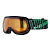 Очки горнолыжные HEAD NINJA  JUNIOR black/green
