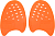 Стельки Specialized BG INTERNAL VARUS WEDGE 2PK 41-42 61316-9003