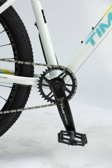 Велосипед 27,5" TT Edelweis рамa M 17", белый