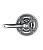 Комплект шатунов PROWHEEL MC-A126 42/32/22T 170mm silver