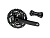 Комплект шатунов PROWHEEL SUOLO-451-TT 44/32/22T 170mm black