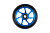 Колесо для самоката Ethic Incube Wheel V2 100mm Blue