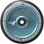 Колесо для самоката Striker Lighty Full Core V3 110mm Black Pro Scooter Wheel Teal