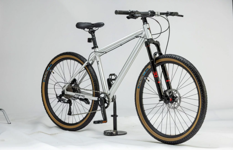 Велосипед 26" TimeTry Legion/9S рама M 17", серебряный