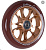 Колесо для самоката X-Treme 120*24мм, Buttercup, brown