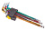 Шестигранники (набор) KL-9705C 1.5/2/2.5/3/4/5/6/8/10мм