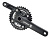 Комплект шатунов PROWHEEL VORTEX-551-TT (10S) 175mm, 22/36T black
