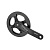 Система PROWHEEL ZEPHYR-238A,38T*175MM,FAT,AL-6061-T6,под квадрат,CHAINLINE:70,BCD:104,чер