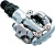 Педали Shimano M520, SPD, с шипами SH51, сереб.