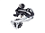 Переключатель задний Shimano Acera RD-M360 SGS черный, 8 ск
