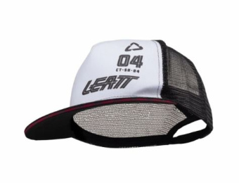 Бейсболка Leatt Trucker Cap (Black/White, OS, 2024 (5024400130)
