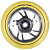 Колесо для самоката X-Treme 100*24мм Wind2, yellow transparent