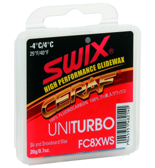 Мазь фторовая спрессовка Cera F White Uni Turbo 100% фторуглевод FC8XWS