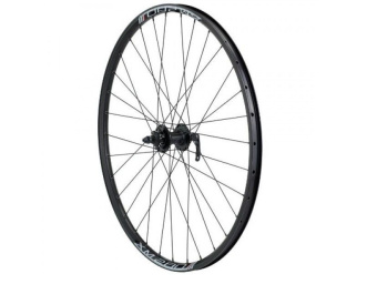 Колесо переднее 700" обод WEINMANN discbull чер, Shimano HB-M475 32 отв 6-болт QR черн.