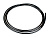 Рубашка троса тормоза Alhonga 2P 5mm (черная) 2P CC-BK01