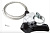 Шифтер Shimano A050, SL-A050, правый, 7 скоростей (SIS), без индикатора, трос 2050мм, черный/серебристый, без упаковки