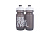 Фляга Green Cycle Sex Drink & Roll 600ml с Big Flow valve LDPI gray nipple/white matt cap/gr