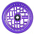 Колесо для самоката Oath Lattice 110 пара (фиолетовый арт: 53367)