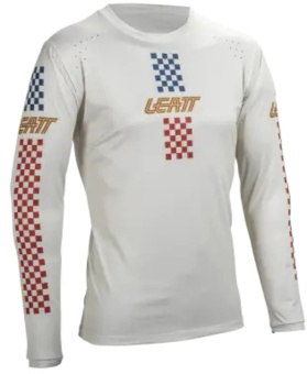 Велоджерси Leatt MTB Enduro 4.0 Jersey (Cream, M, 2025 (5025010122))