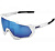 Очки спортивные 100% Speedtrap Matte White / HiPER Blue Multilayer Mirror Lens