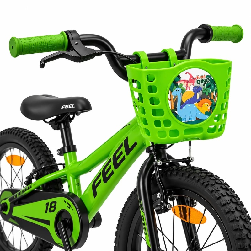 Корзина TRIX Super Dino 12"-16" зеленая