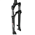Вилка 27.5" RockShox 30 Silver, 100 мм,1 1/8" - 1,5",TK Coil - 9 мм QR