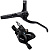 Тормоз дисковый гидр. SHIMANO MT200 передний, черный