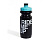 Фляга Green Cycle Ride Me Up 600ml с Big Flow valve, LDPI black nipple/ light blue matt cap