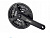 Шатуны-система Prowheel, 3ск., 22/32/42 зуб., 1/2"х3/32",сталь с защитой; шатуны 170мм, алюминий, резьба 9/16", под квадрат, черные (10)
