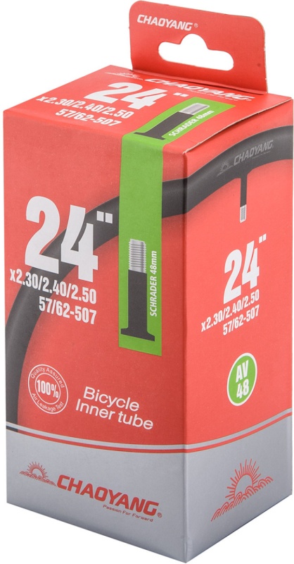 Камера 24"×2.30/2.40/2.50 AV 48мм бутил, CHAO YANG