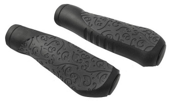 Грипсы Velo VLG-1003-AD2 черно-серые