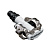 Педали Shimano, M520W, SPD, с шипами, белые