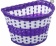 Корзина TRIX 12"-16", бело-фиолетовая