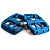 Педали E Thirteen Base Flat Pedal Composite Blue (PD2USA-102)